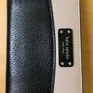 Kate Spade Wallet Black/Taupe Jeanne